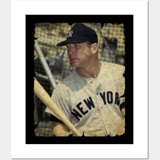 Mickey Mantle in New York Yankees Posters and Art